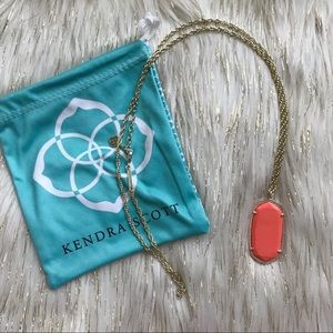 Kendra Scott Rae Necklace - Coral Magnesite